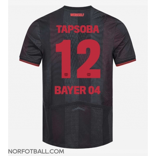 Billige Fotballdrakt Bayer Leverkusen Edmond Tapsoba #12 Replika Hjemmedrakt 2025-26 Kortermet Billige Fotballdrakt Bayer Leverkusen Edmond Tapsoba #12 Replika Hjemmedrakt 2025-26 Kortermet